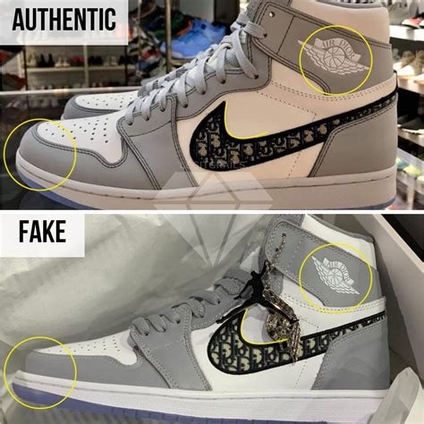 dior air jordan 1 fake|Dior jordan 1 high spotting.